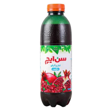 نوشیدنی انار آلبالو و انگور سفید سن ایچ حجم 750 میلی لیتری (بسته 6 عددی)