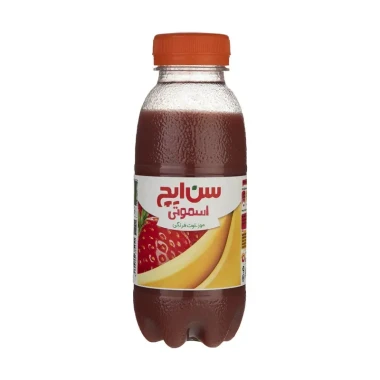 نوشیدنی اسموتی موز و توت فرنگی سن ایچ حجم 300 میلی لیتری (بسته 12 عددی)
