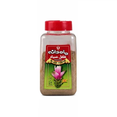 پودر فلفل سیاه ماه دانه ظرف پت وزن 100 گرمی (کارتن 12 عددی)