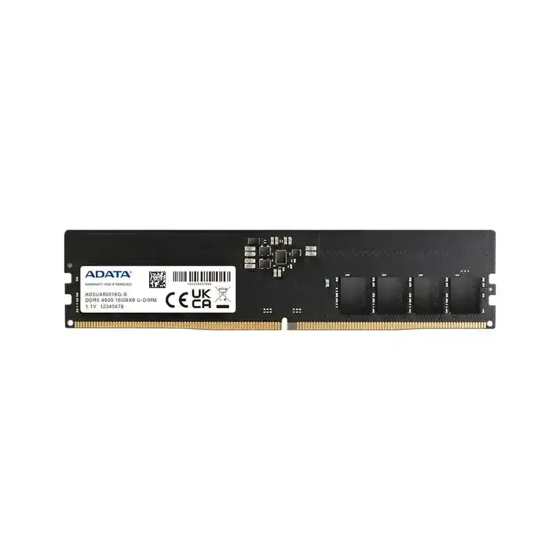 رم دسکتاپ ای دیتا مدل CL40‑40‑40‑77 DDR5 4800MHz S U‑DIMM ظرفیت 16 گیگابایت 