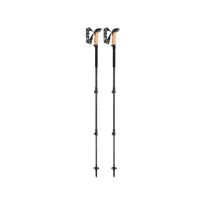 باتوم کوهنوردی کلیپسی لکی black series carbon 65221601 مجموعه ۲ عددی