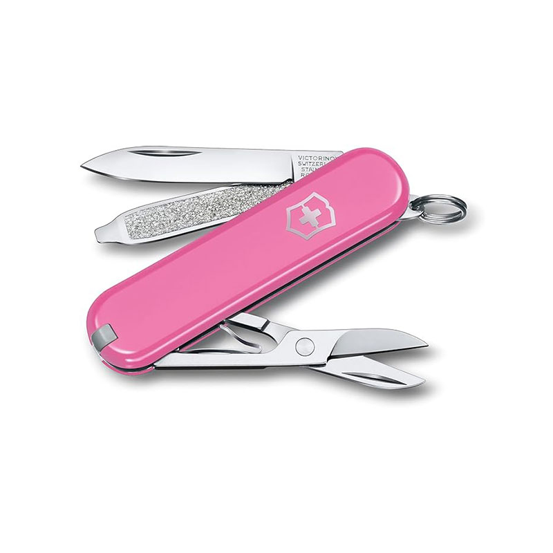 چاقوی 7 کاره کلاسیک ویکتورینوکس مدل Victorinox Classic SD 0.6223.51g صورتی