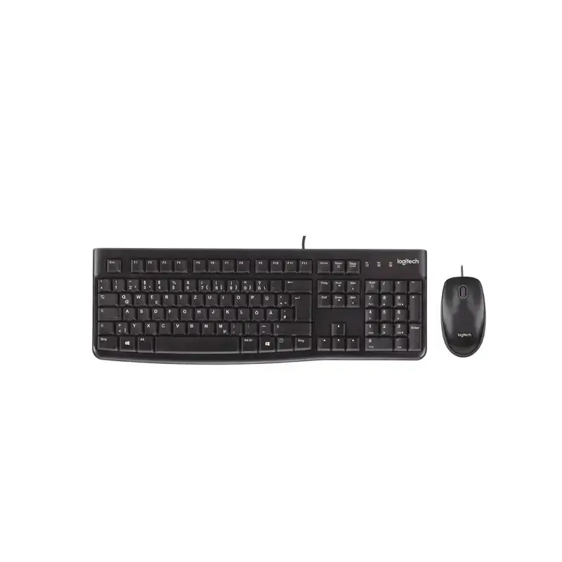 کیبورد سیمی لاجیتک مدل Logitech Mk120 به همراه ماوس