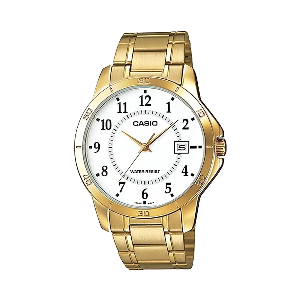 ساعت مردانه کاسیو کوارتز مدل Casio MTP-V004G-7BUDF