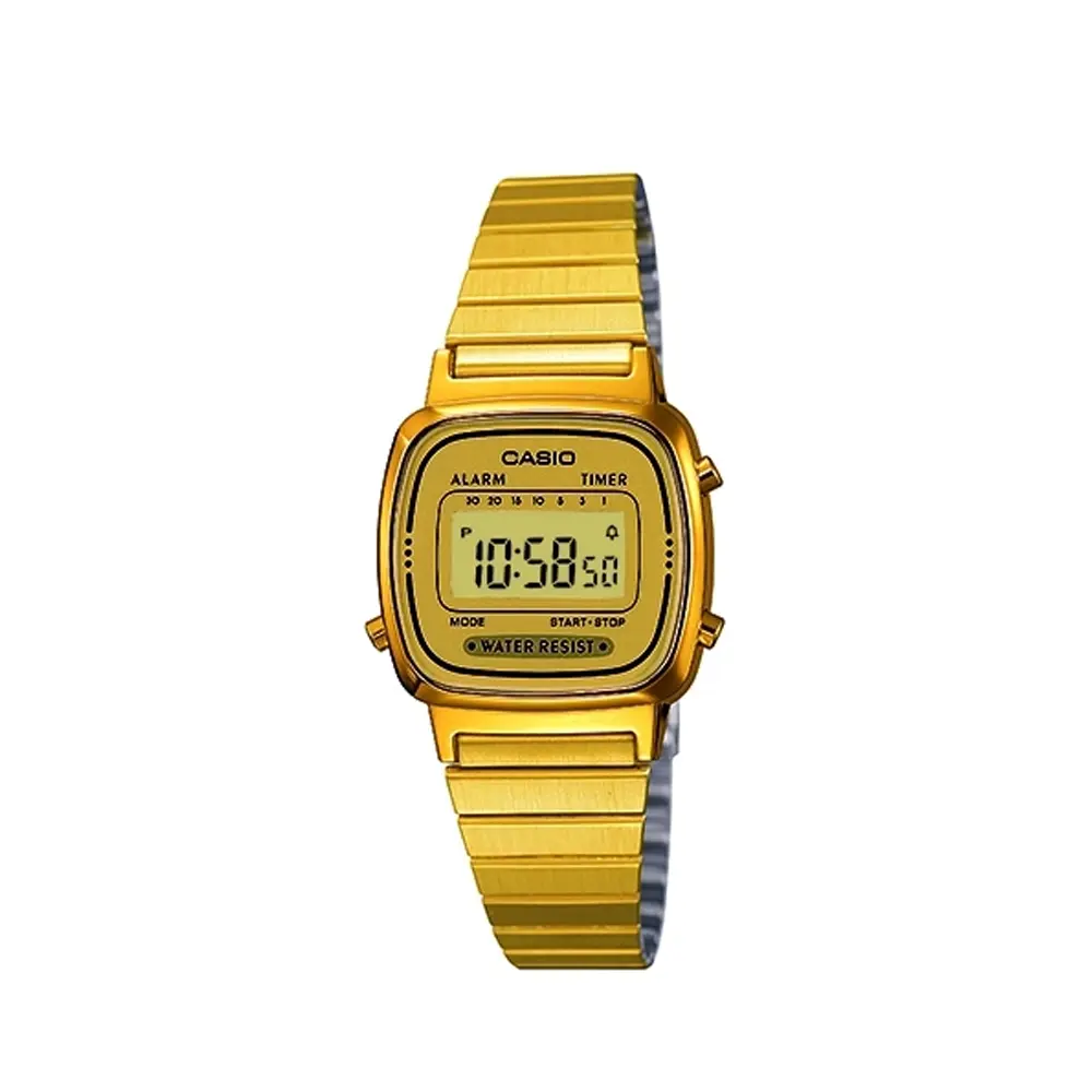 ساعت زنانه دیجیتال کاسیو مدل Casio LA670WGA-9D