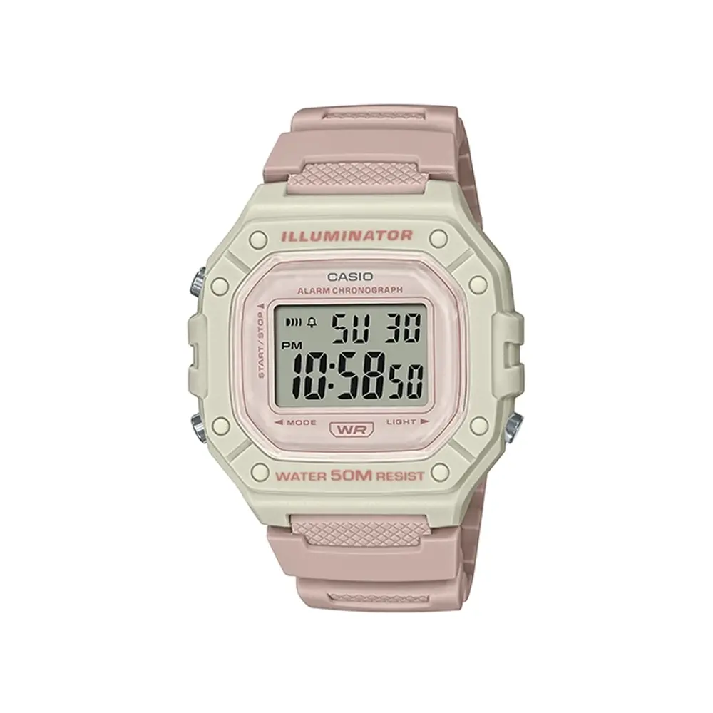 ساعت زنانه کاسیو مدل Casio W-218HC-4A2VDF