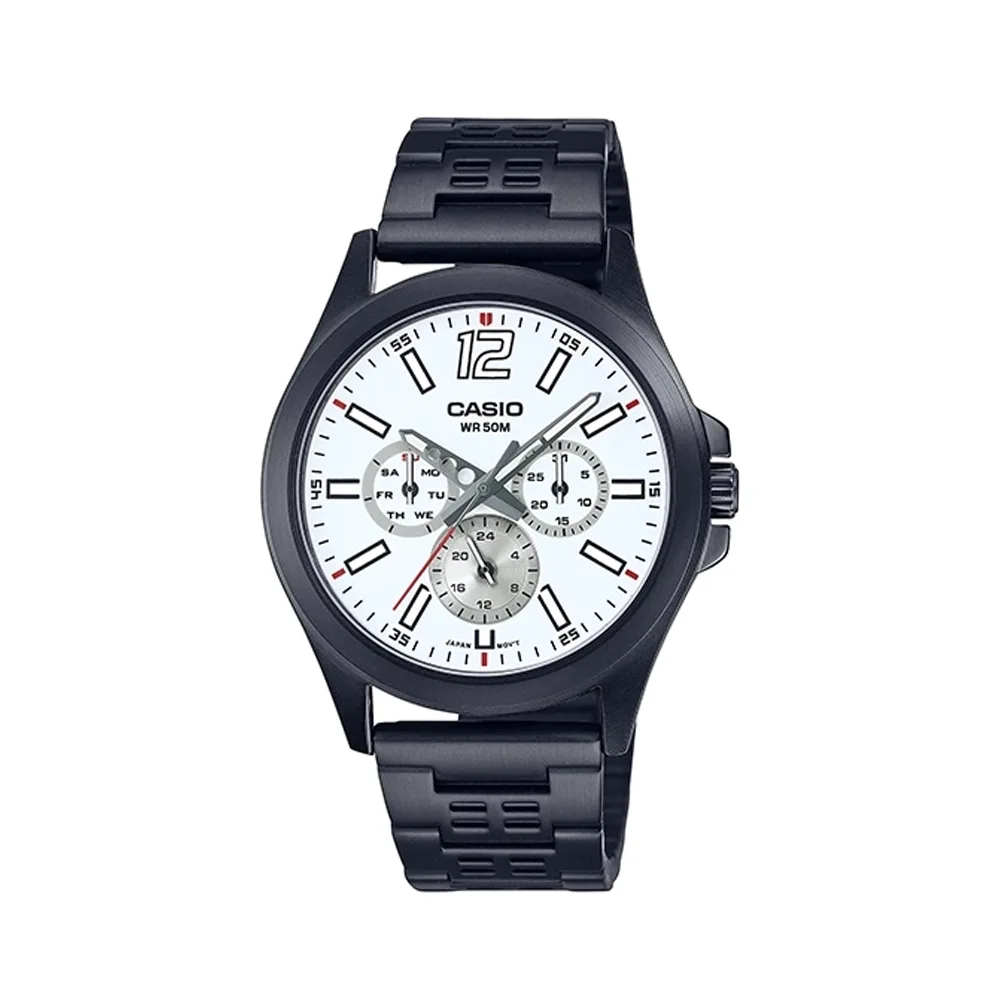 ساعت مردانه آنالوگ کاسیو مدل Casio MTP-E350B-7BVDF