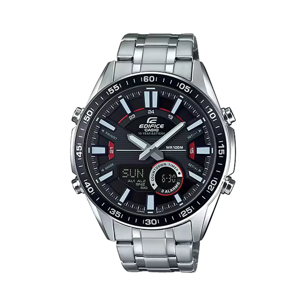 ساعت مردانه کاسیو ادیفیس کوارتز مدل Casio Edifice Quartz EFV-C100D-1AV