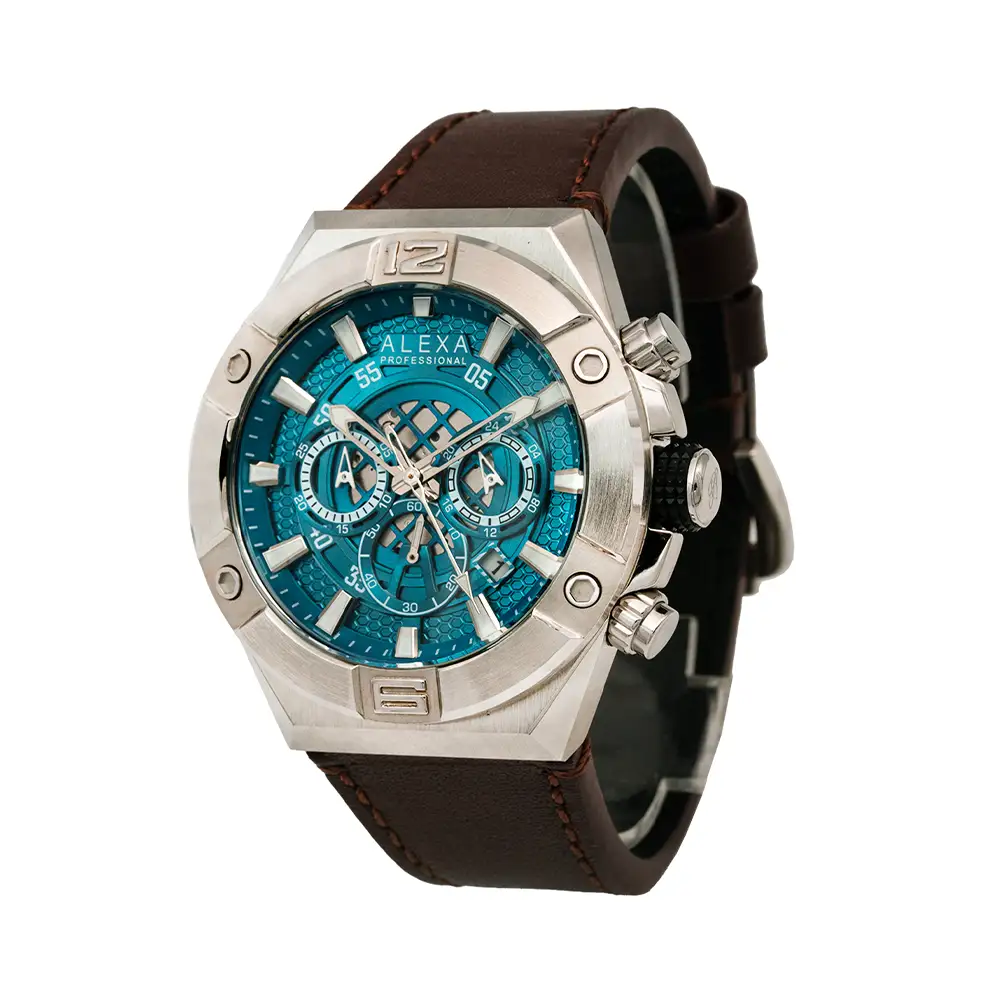 ساعت مردانه الکسا کوارتز مدل Alexa Quartz A3008-D