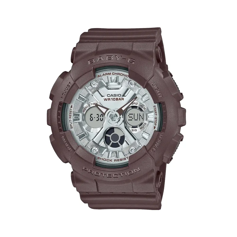 ساعت زنانه کاسیو بیبی جی کوارتز مدل Casio Baby-G Quartz BA-130SW-5ADR
