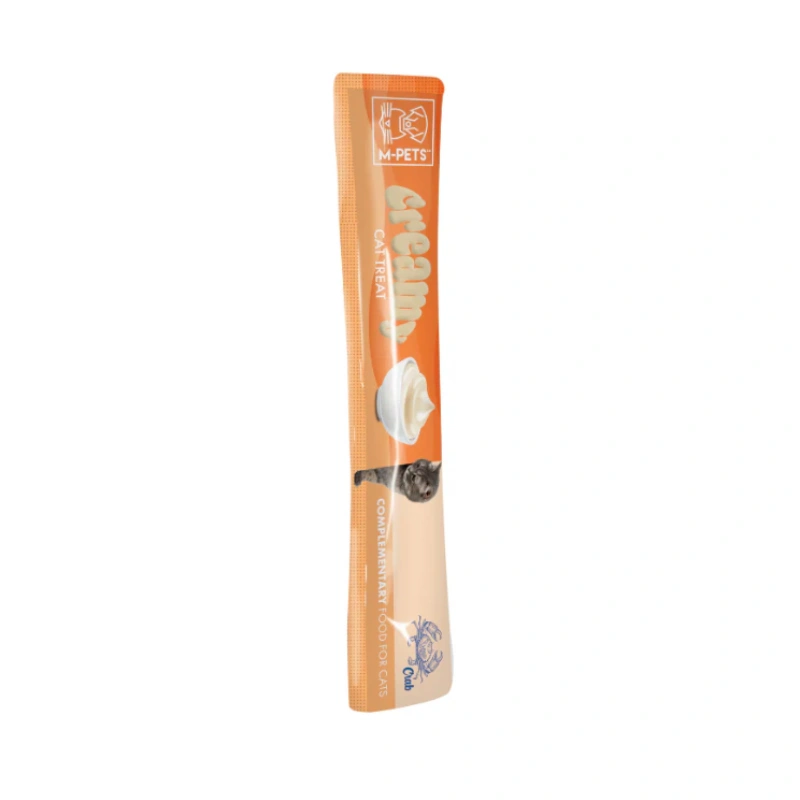 بستنی گربه ام پتز بلژیک مدل m-pets Creamy Cat Treat طعم خرچنگ