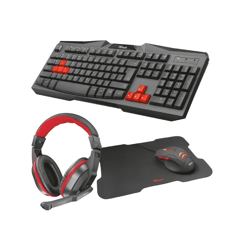 ست گيمينگ تراست مدل Trust ZIVA Bundle 4IN1