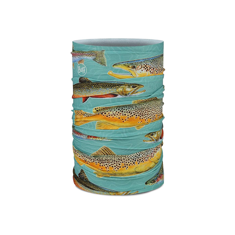 دستمال سر و گردن باف مدل Buff  COOLNET UV ABACHAR Trout MULTI