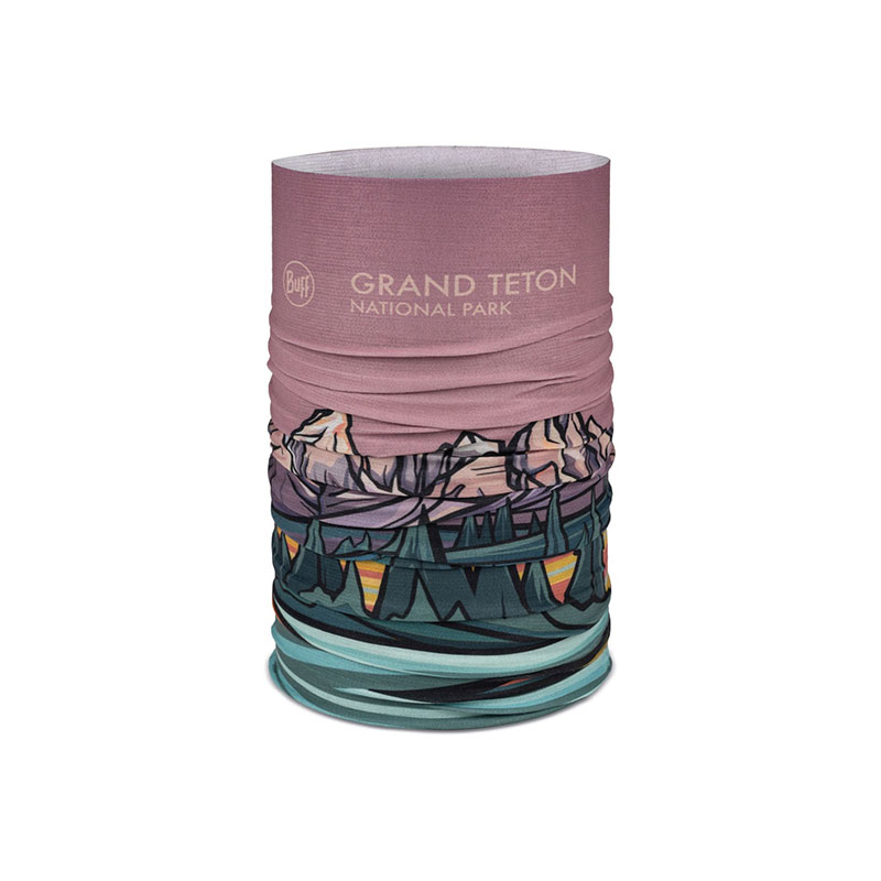 دستمال سر و گردن باف مدل Buff COOLNET UV NATIONAL PARKS Grand teton