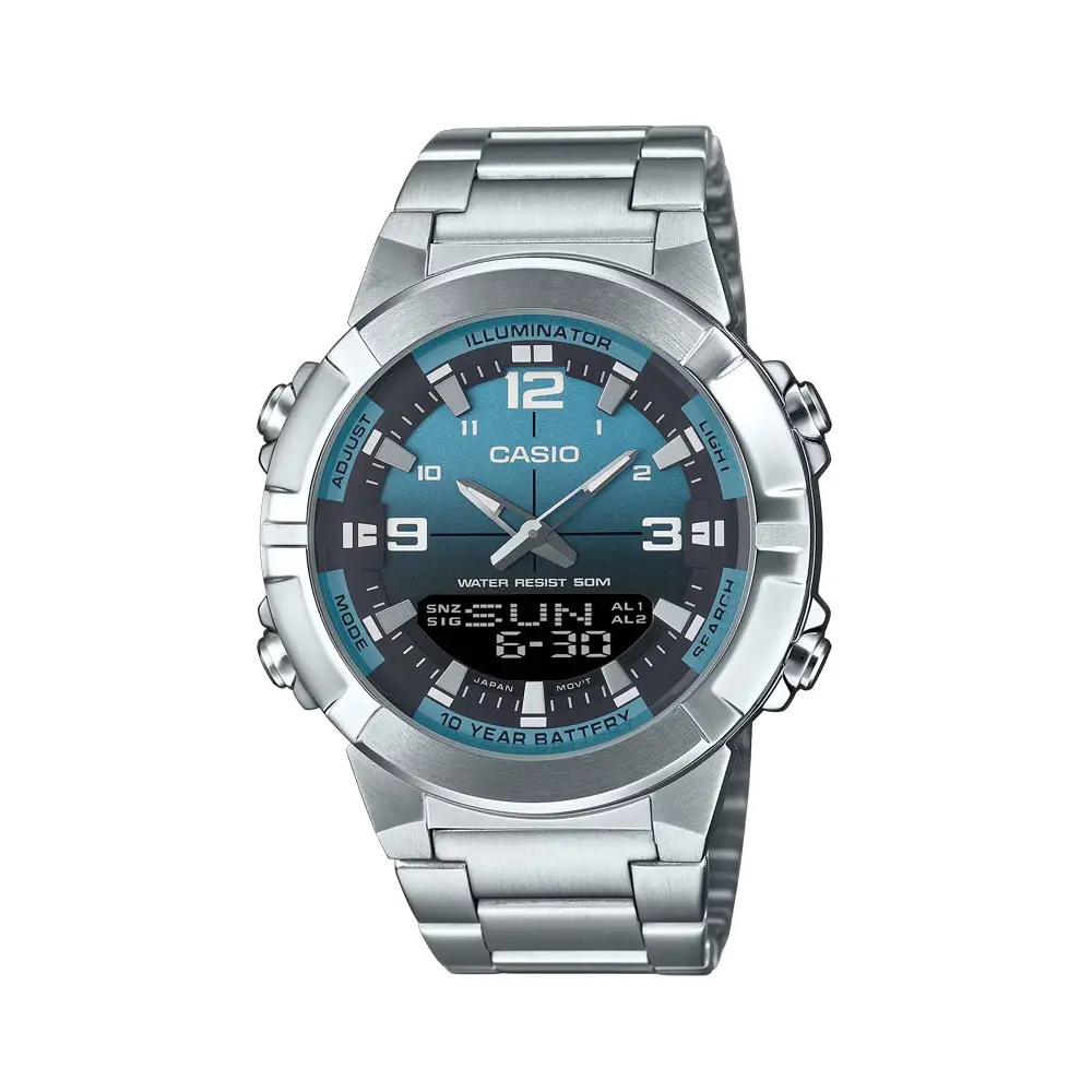 ساعت مردانه کاسیو کوارتز مدل Casio Quartz AMW-870DA-2A2V
