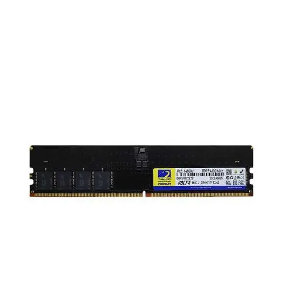 رم دسکتاپ DDR5-4800  تک کاناله توین موس مدل TwinMOS CL40 ظرفیت 8 گیگابایت