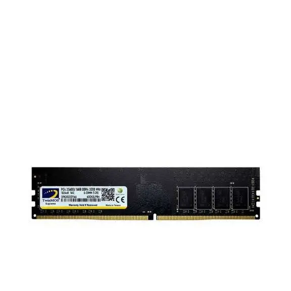رم دسکتاپ DDR4-3200 تک کاناله توین موس مدل TwinMOS CL16 ظرفیت 16 گیگابایت