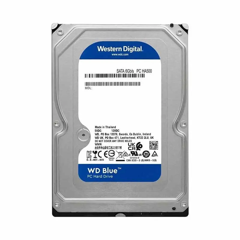 هارد دیسک اینترنال وسترن دیجیتال مدل Western Digital WD Blue WD40EZAX با ظرفیت 4 ترابایت